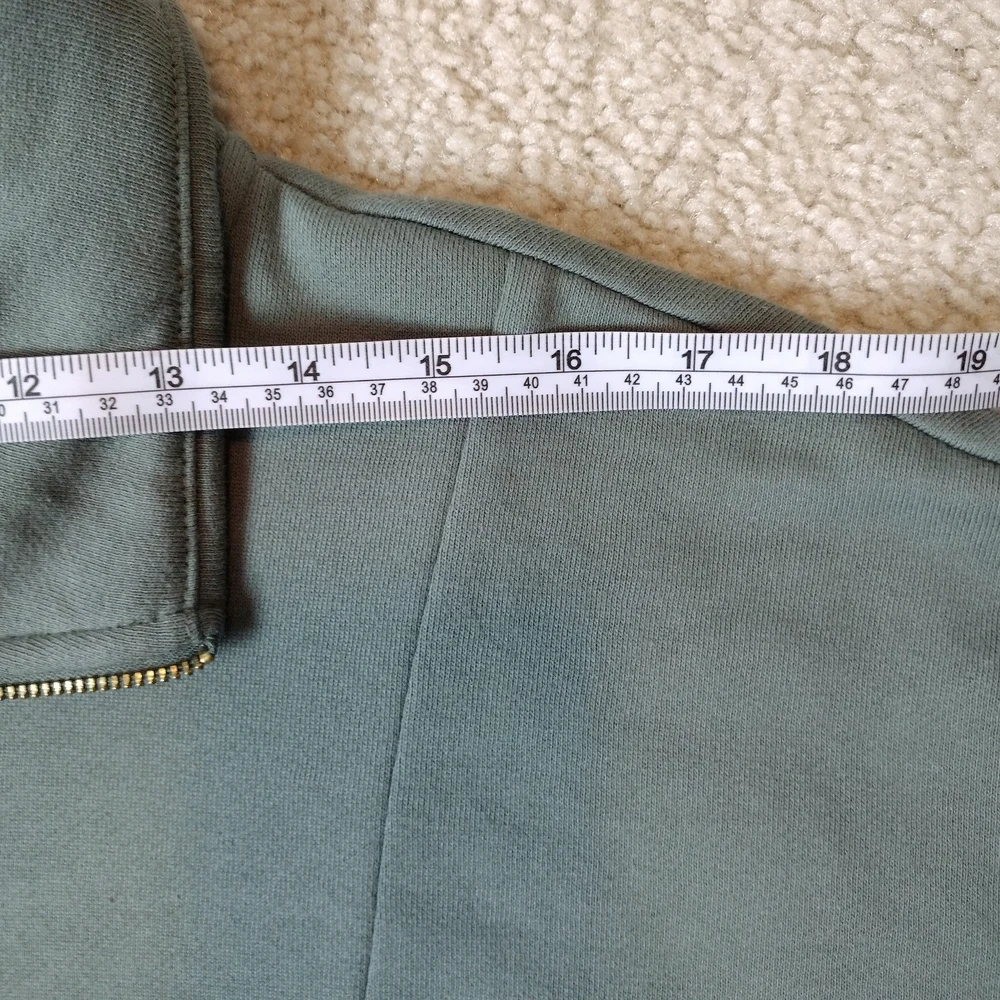A New Day | Women's Green Quarter-zip Pullover Sweater Jacket - Picture 6 of 12